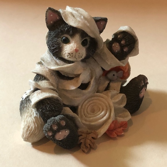 Rare vintage 1997 calico kitten “mummy mischief” - Picture 4 of 5